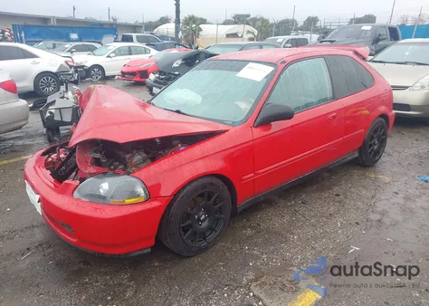 1998 Honda Civic Dx from USA, damaged, VIN 2HGEJ6446WH104243